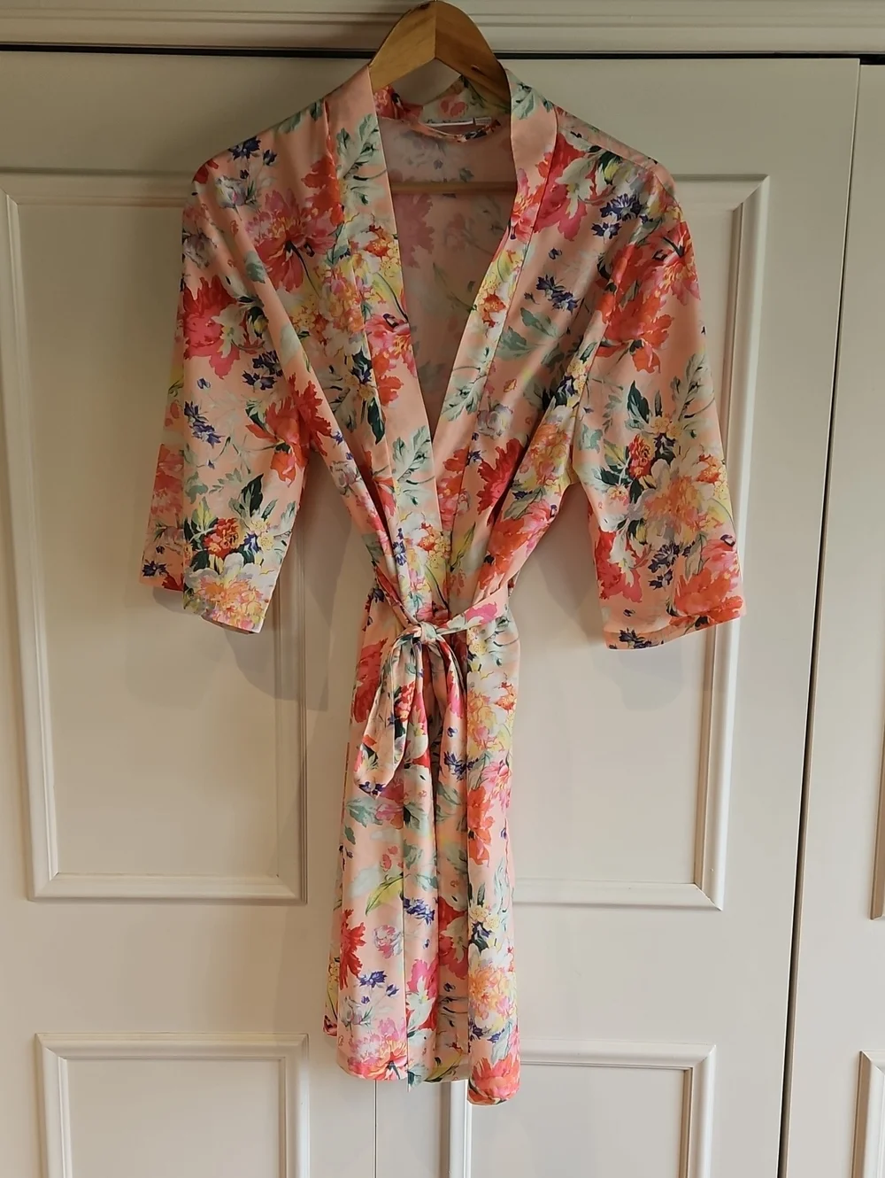 Pink Floral Summer Robe - Picture 1 of 5